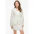 VILA kanten regular blazer wit