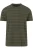 Fynch-Hatton T-Shirt ronde hals Donker kaki, Jacquard
