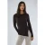 Asymmetrisch Langsleeve Crewneck Top