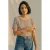 AWARE gestreept T-shirt – beige