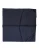 Donkerblauwe Zijde Vierkante Mannen Foulard Sjaal
