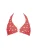 VIVID Bikinitop  rood / offwhite