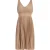 Faina midi-jurk Dames goud