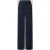 MORE & MORE Straight fit broek van viscosemix met persplooien