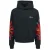 Amiri Spot Tie Dye mouwen zwarte hoodie