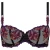 Chantelle Co Bra Underw. Half Cup Balconnet Black Jewels