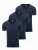 Ombre Shirt  donkerblauw