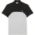 Lacoste Herenpoloshirt met kleurblok (Grijs)
