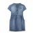 Koko Noko korte jurk medium blue denim