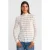 Slim Fit Kanten Turtleneck Blouse