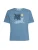 GREENBOMB Shirt ‘Nova Panther Leaves’  lichtblauw
