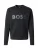 BOSS Sweatshirt ‘Salbo’  antraciet / zwart