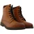 Firetrap Dames Mystic Leren Enkellaarsjes (Donkerbruin)