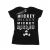 Disney Dames/Dames Mickey Mouse Zittend Katoenen T-Shirt (Zwart)