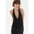 Mango halter midi zomerjurk – zwart