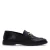 Manfield leren loafers zwart