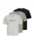 JACK & JONES Shirt ‘JORNANTUCKET’  azuur / lichtgrijs / pastelgroen / zwart