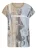 heine Shirt  donkerbeige / lichtblauw / bruin / donkergrijs