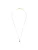Lucardi Ketting ‘Herz’  goud / pink / transparant
