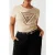GUESS Cn Ss Triangle Palm Foamy Taupe