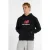 New Balance Athletics French Terry Logo Hoodie Black