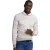 River Woods Custom Fit Cotton Striped Crew Neck Pullover Old Wood Mix
