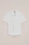 WE Fashion – Jongens fijngebreid overhemd met embroidery – Regular fit – Wit – Katoen –