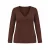 Trendyol Curve Dames Bruin Effen Lang Getailleerd Grote maten Blouses
