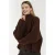 Ritssluiting Relaxed Fit Gebreide Cardigan