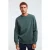 Geribde sweatshirt met ronde hals