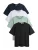 Next Shirt  navy / mintgroen / zwart / wit