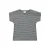 Riffle Amsterdam gestreepte T-shirt grijs
