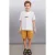 T-shirt met ronde hals en print