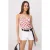 TRENDYOLMİLLA Dames Meerkleurig Bloemen Mouwloos Getailleerd Blouses