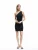 Mini-lengte Eén schouder One-Shoulder-Kleid