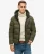 Superdry Mannen Onze Sport-pufferjas van Microvezel met Capuchon Khaki