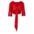 Rode Bolero Top
