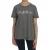 BYBLOS Katoenen Grijze Korte Mouw Ronde Hals Top T-shirt Blouse