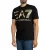 EA7 T-Shirt Met Mega-Graphic En Normale Pasvorm., Zwart