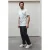 Kultivate regular T-shirt met backprint mintgroen
