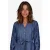 Didi gebloemde blousejurk – blauw