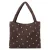 Studio Noos luiertas Puffy Hearts Mom Bag bruin