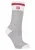 Heat Holders – Thermische sokken met damespatroon – Grijze Blok Twist