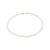 Witte jade stenen halsketting voor dames Sloya Blima