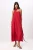 Platte, mouwloze maxi-jurk voor dames