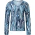 Smashed Lemon Damesgetailleerd zig zag geprint top |