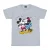 Disney Jongens Mickey Mouse Mickey en Minnie Kiss T-shirt (Sportgrijs)