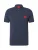 HUGO Shirt ‘Dereso’  nachtblauw / rood