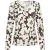 &Co Woman &co women top vigo big flower chocolate multi