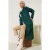 Dubbelbreasted Lange Trenchcoat